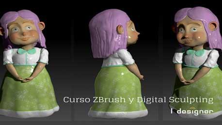 Curso de ZBrush y Digital Sculping
