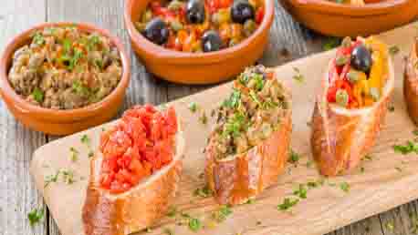 Curso Tapas, Pinchos y Canapés