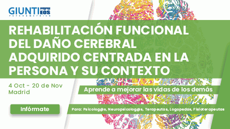 Curso Rehabilitación Funcional del Daño Cerebral Adquirido centrada en la Persona y su Contexto